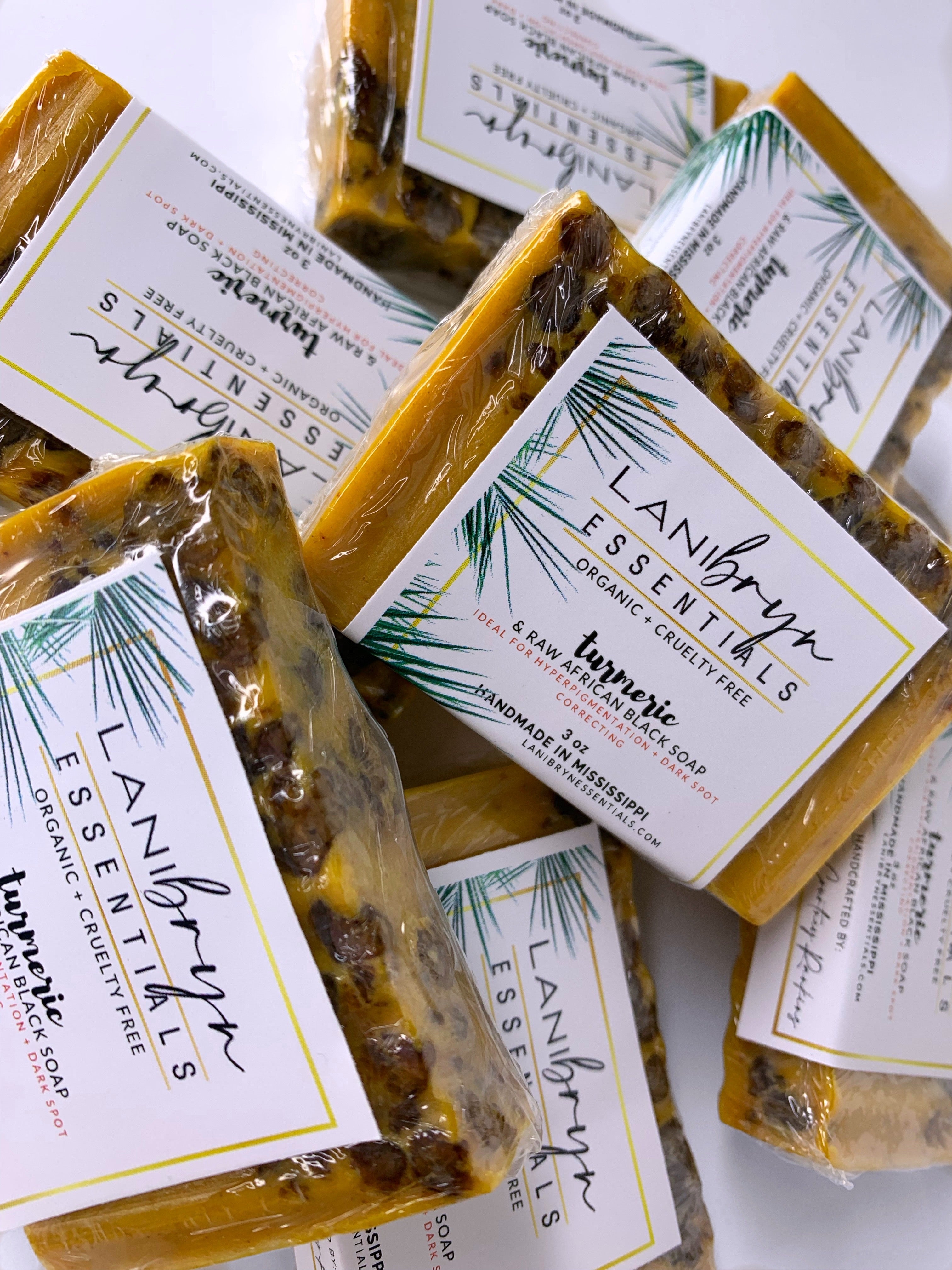 Turmeric + Raw African Black Soap