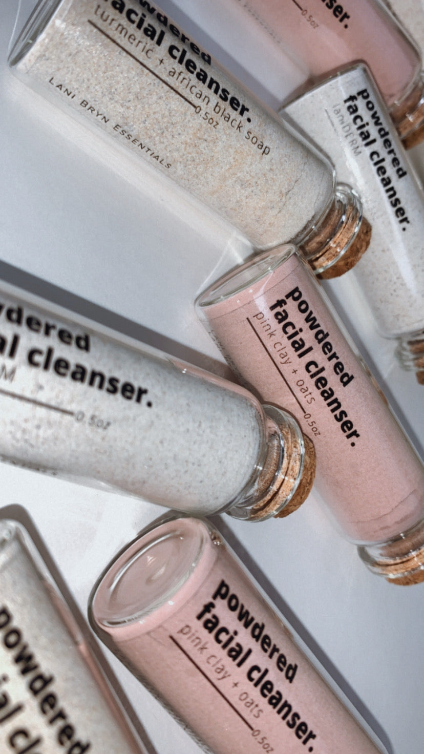 Powdered Facial Cleansers
