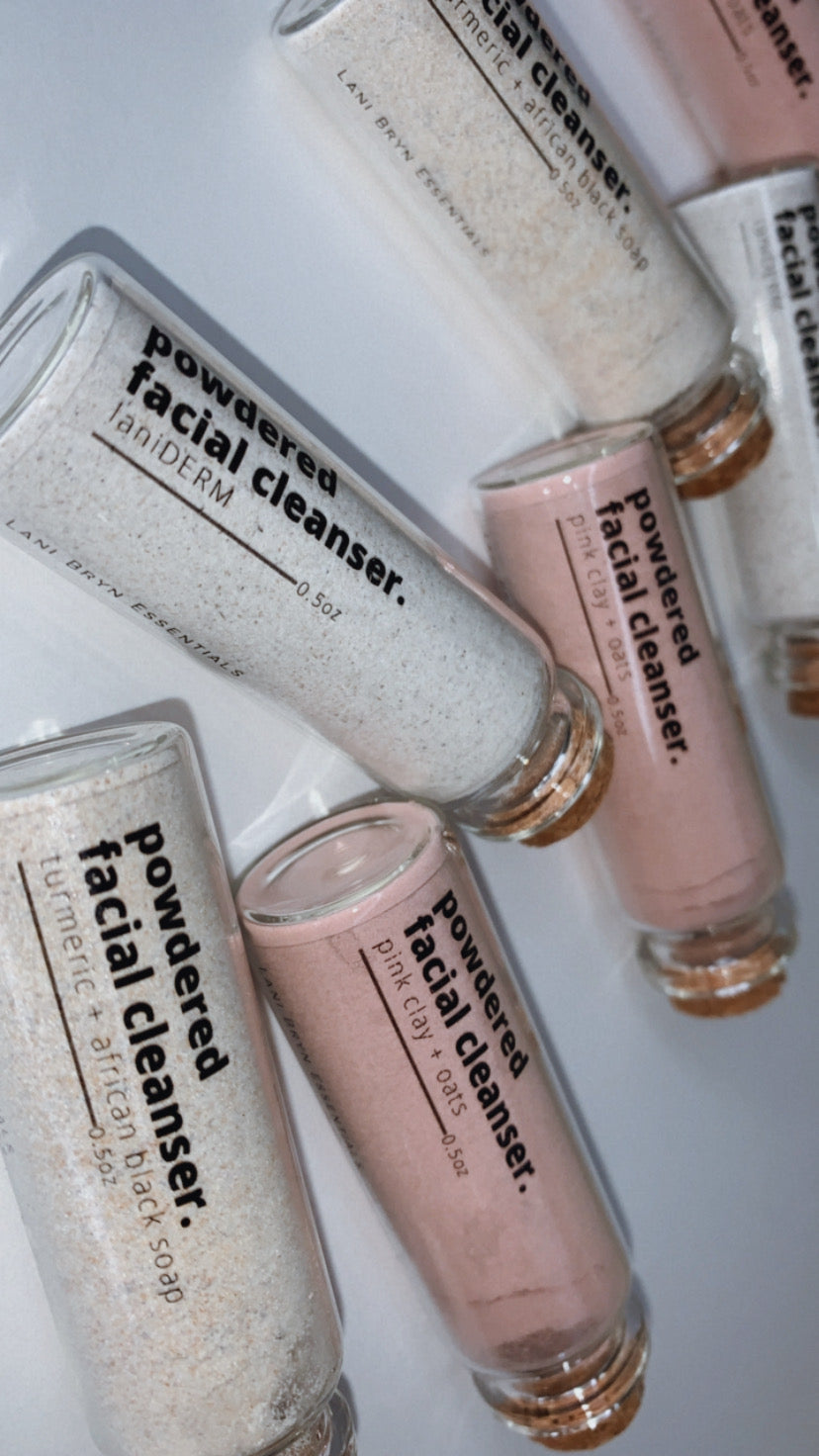 Powdered Facial Cleansers