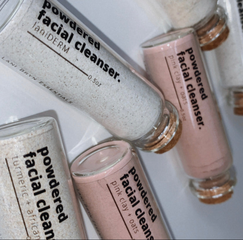 Powdered Facial Cleansers
