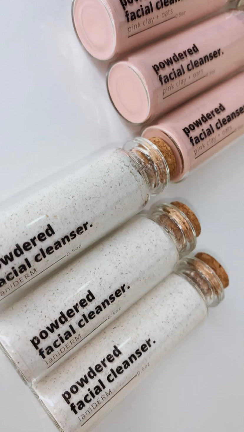 Powdered Facial Cleansers