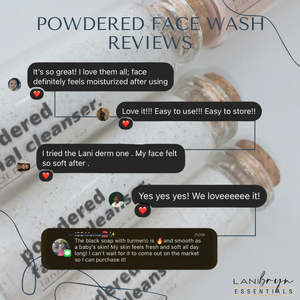 Powdered Facial Cleansers